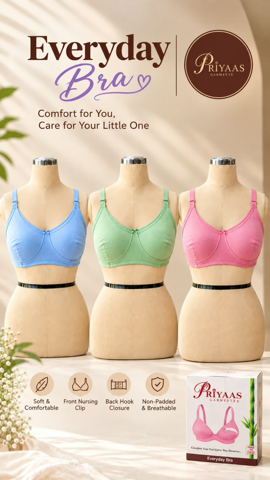 Pack of 3 Everyday Bra