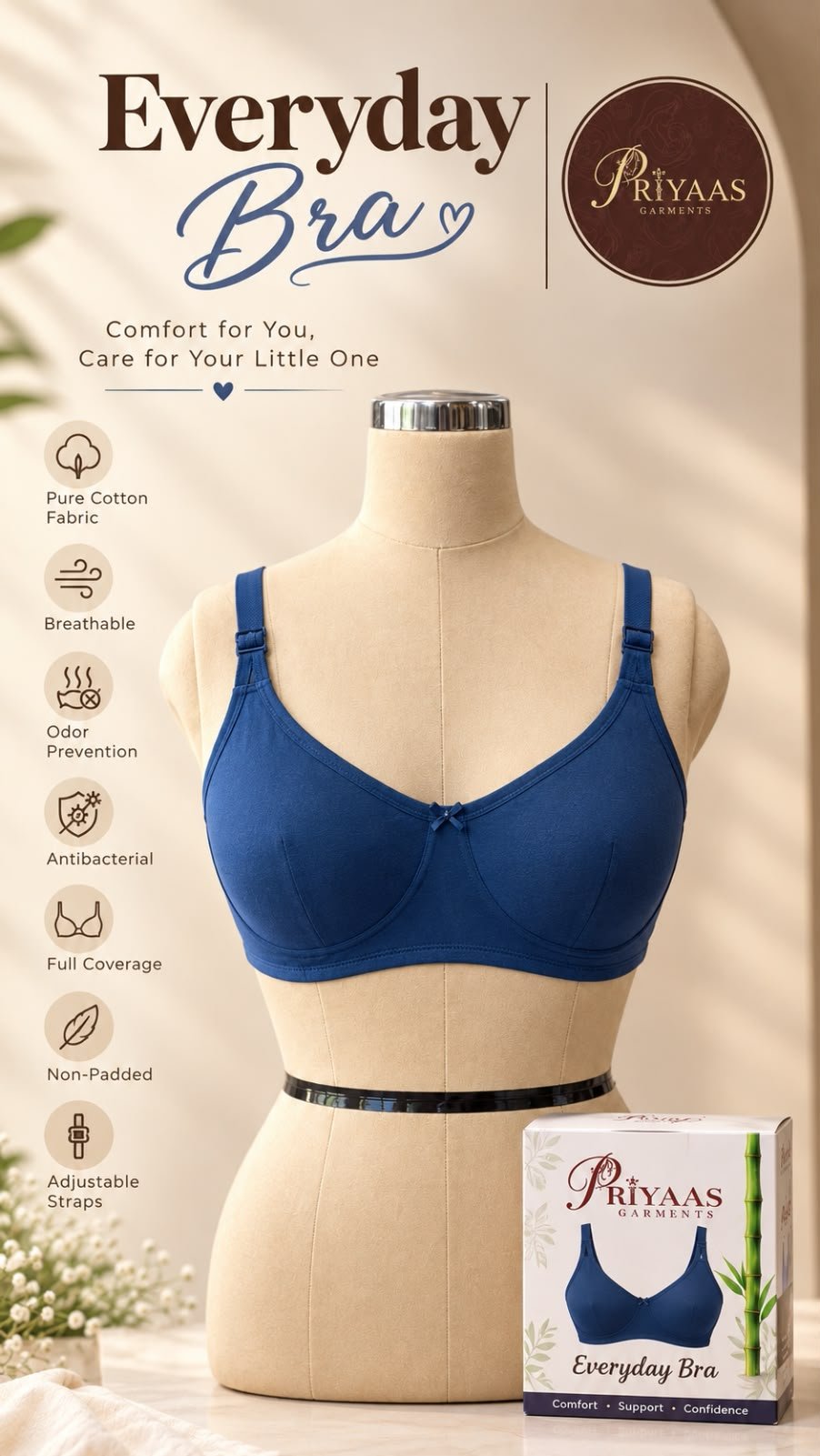 Pack of 6 Everyday Bra