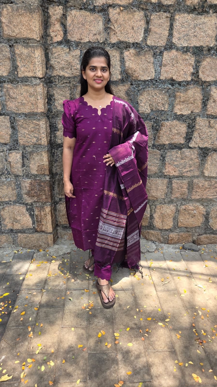 Purple color coord