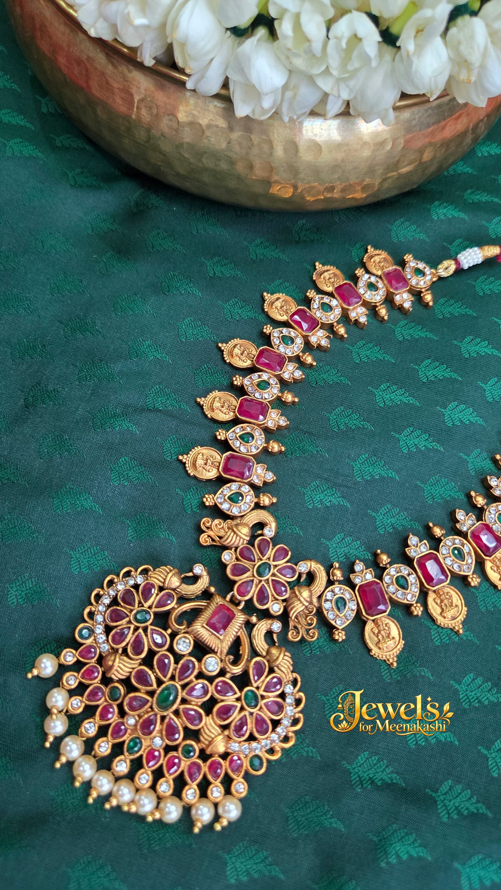 Antique Ruby Necklace DC 38