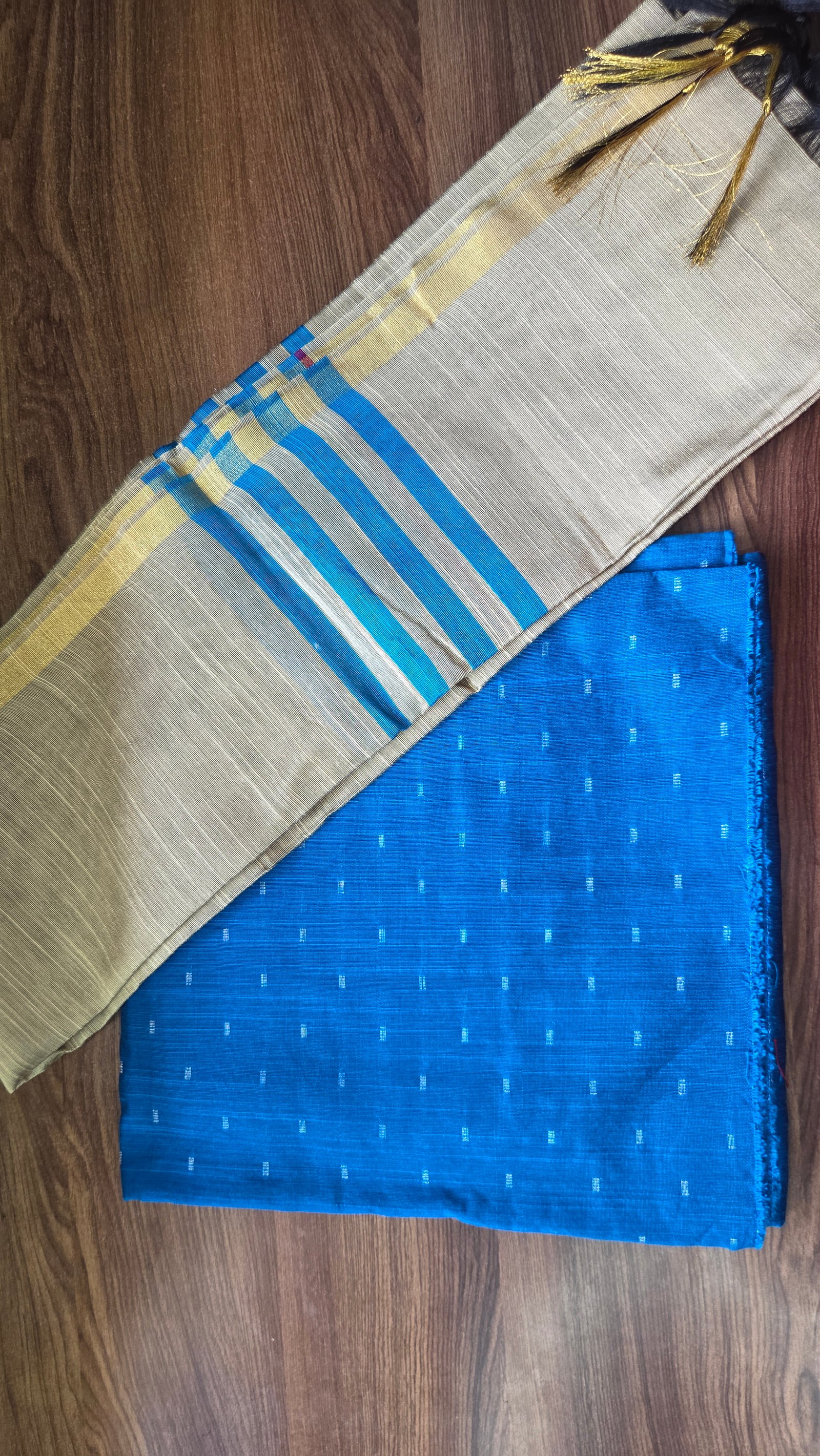 Sky Blue Unstitched 2 Piece Kurta Set