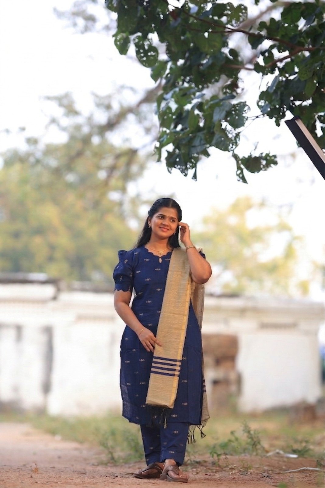 Navy Blue kurta set