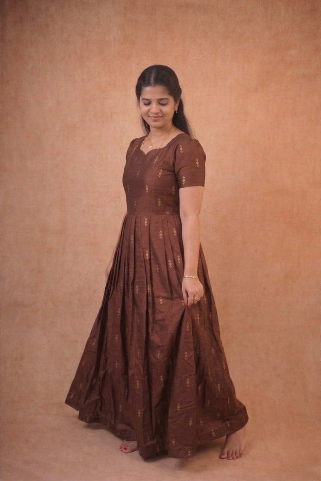 Brown Frock