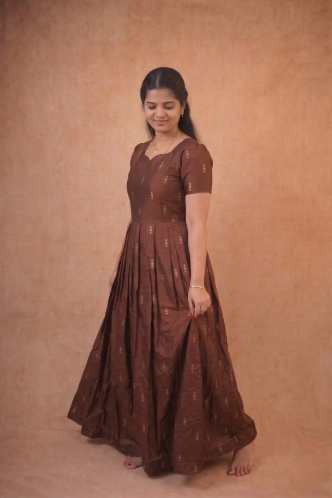 Brown Frock