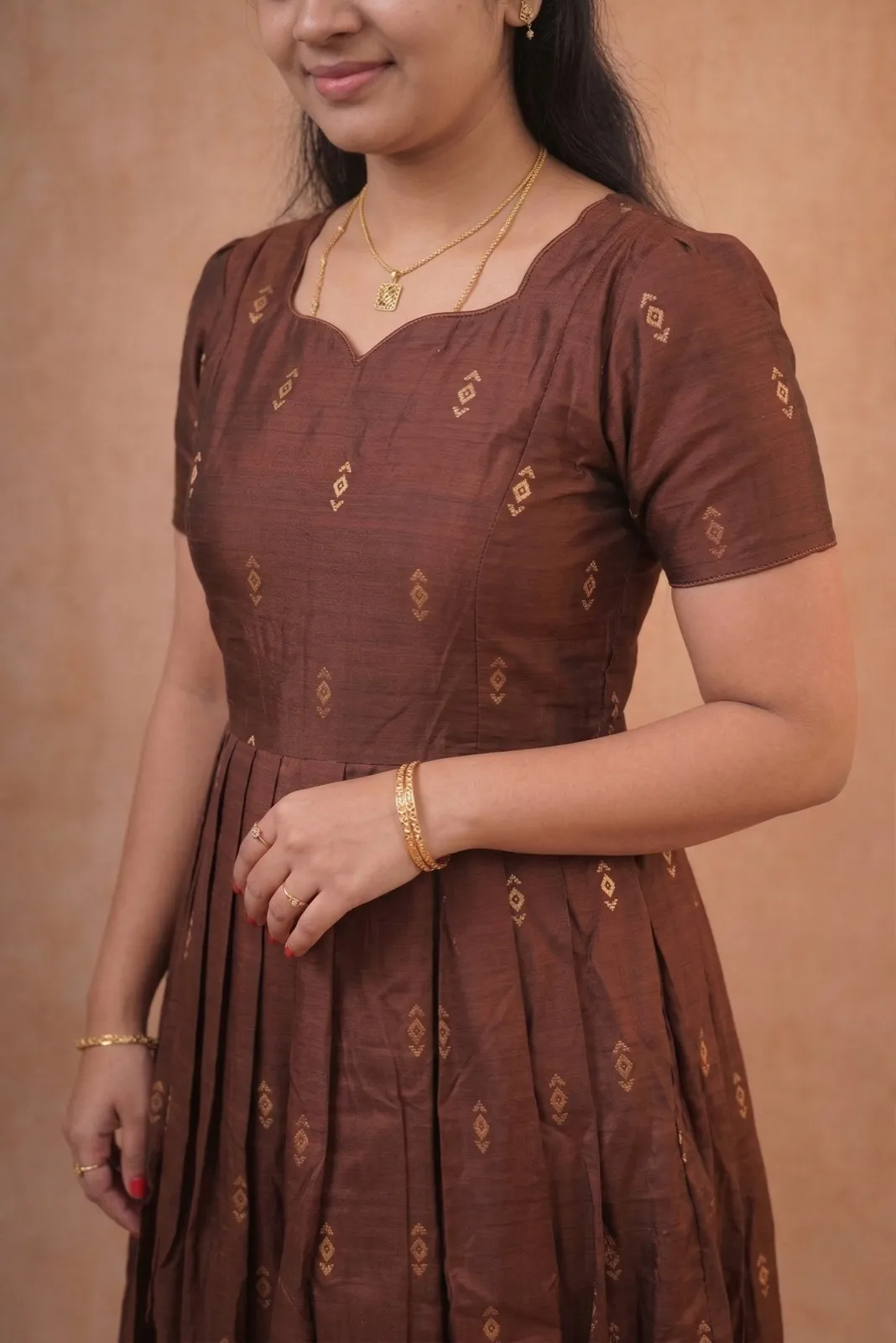 Brown Frock