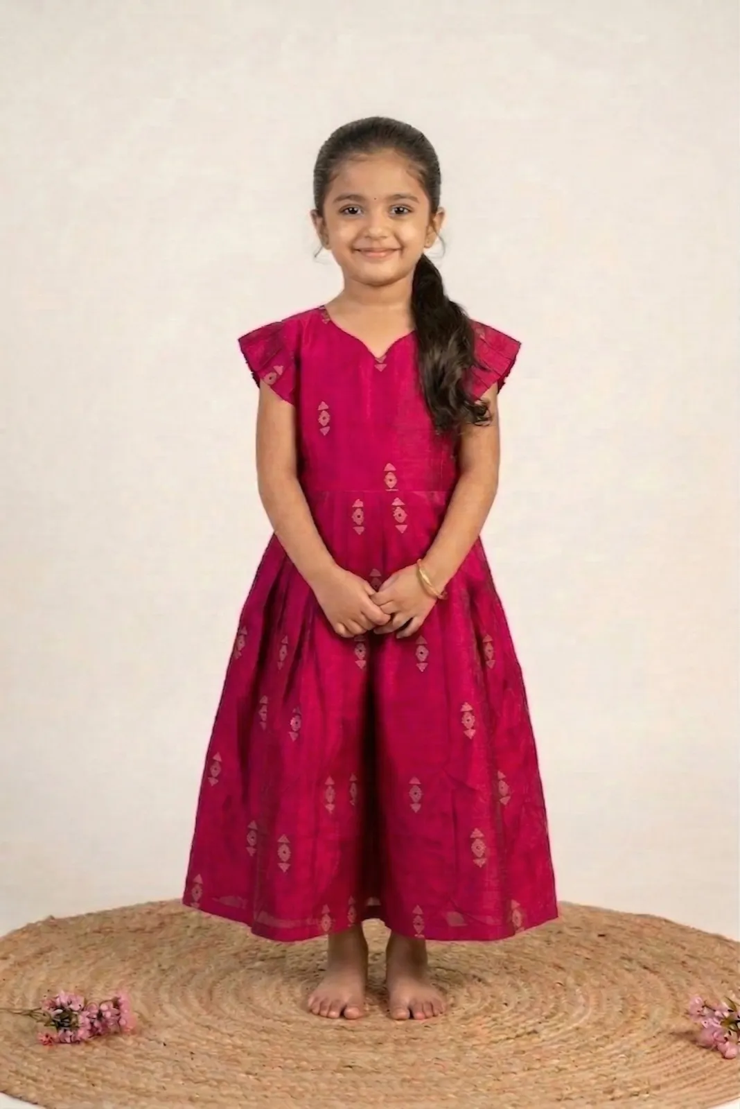 Rani Pink Baby Frock
