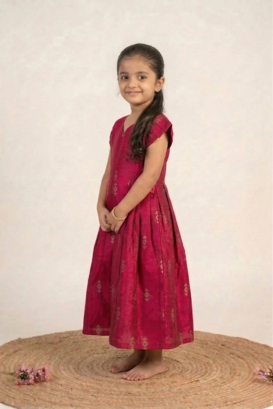 Rani Pink Baby Frock