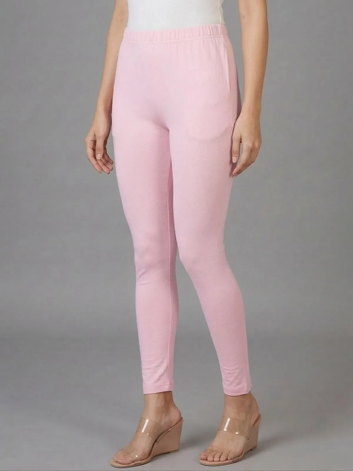 Baby Pink Shimmer Legging