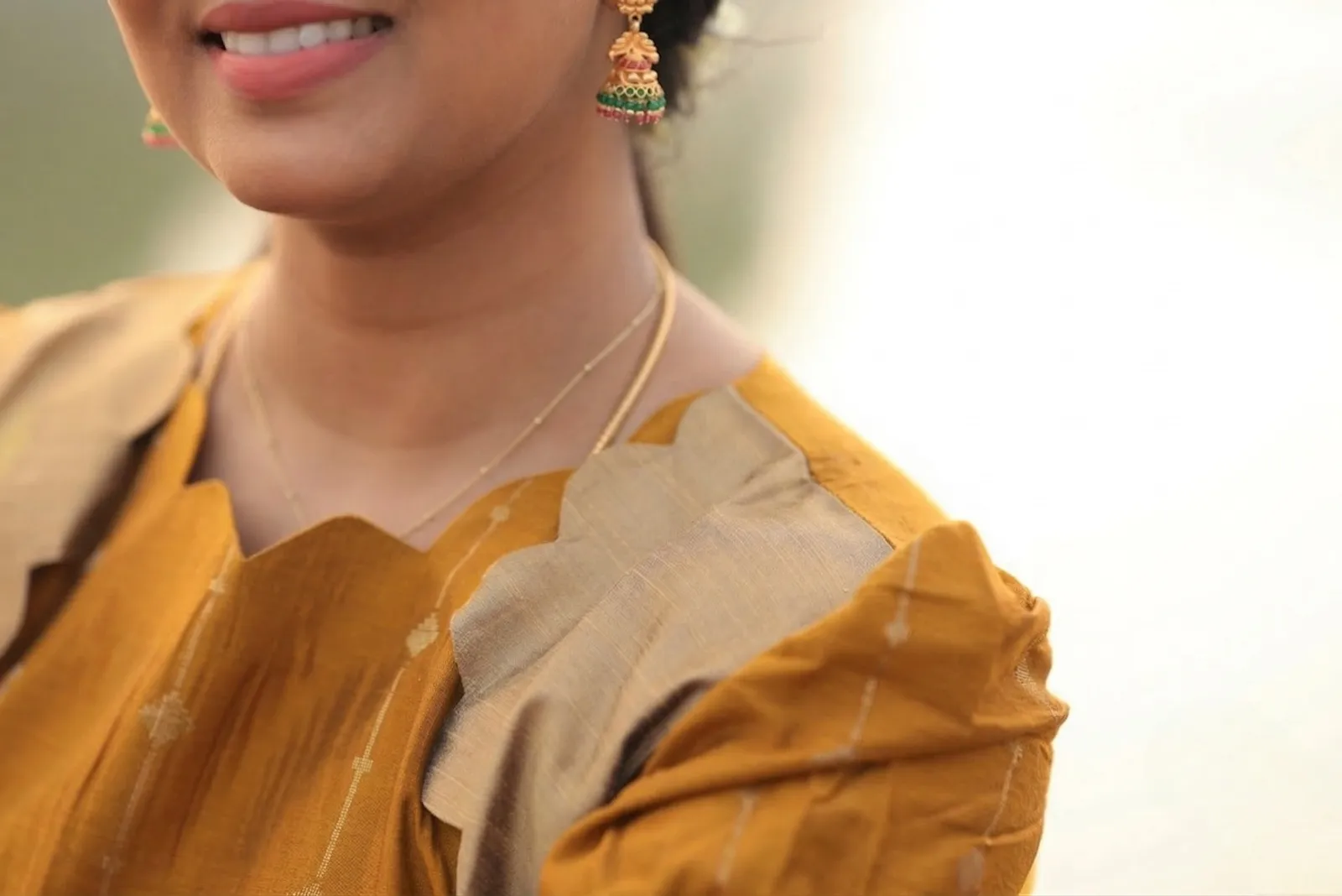 Yellow color maxi