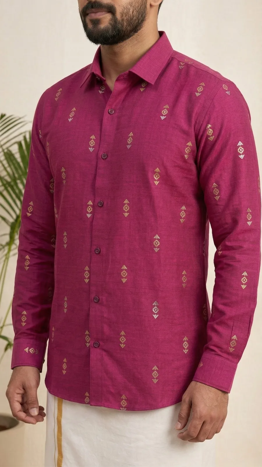 Rani Pink Shirt for Mens