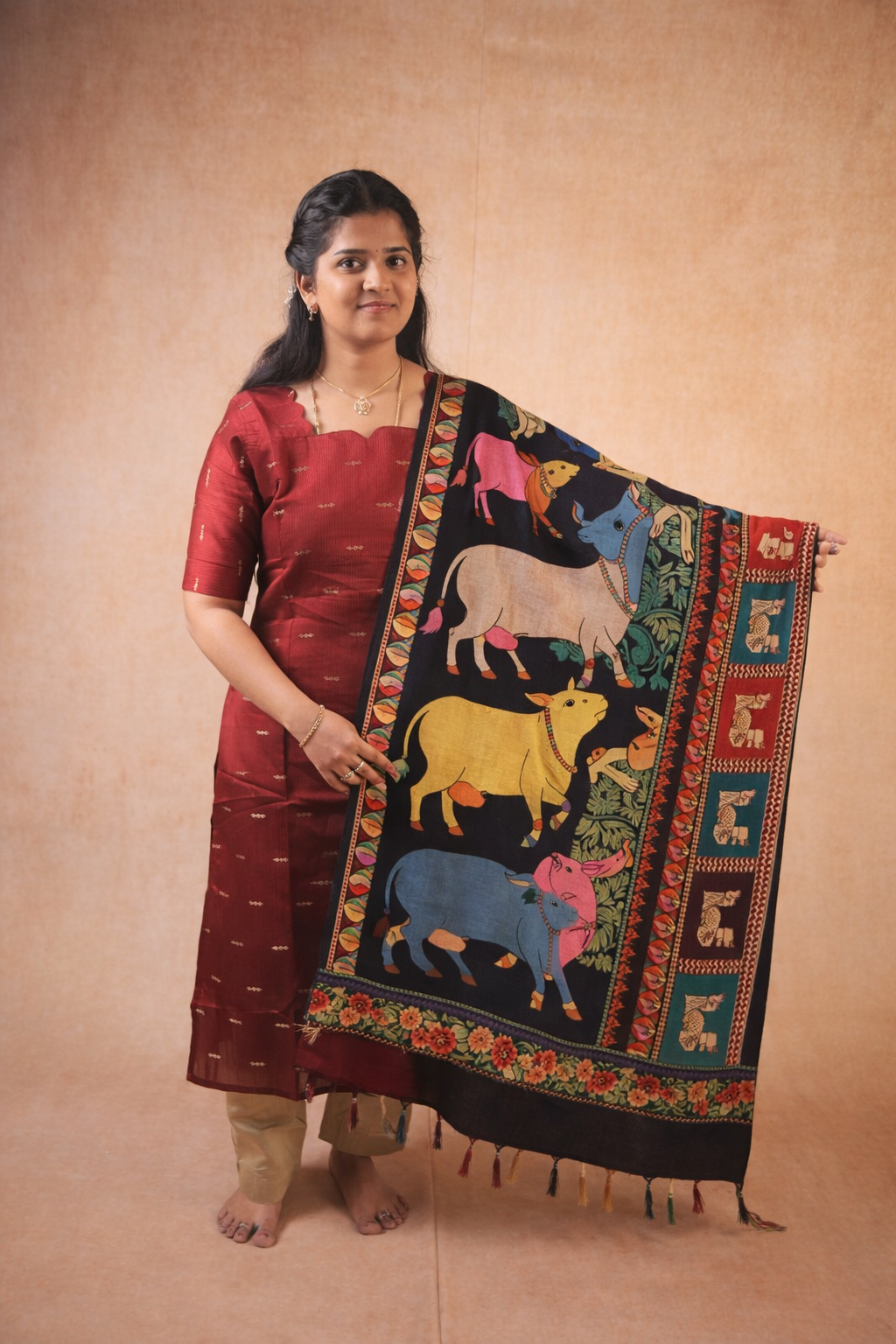Digital printed Dupatta Only