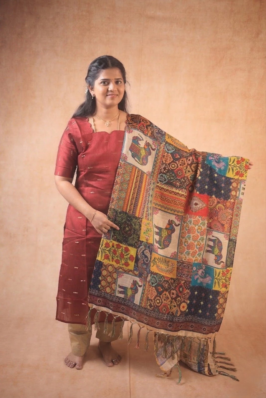 Digital printed Dupatta Only