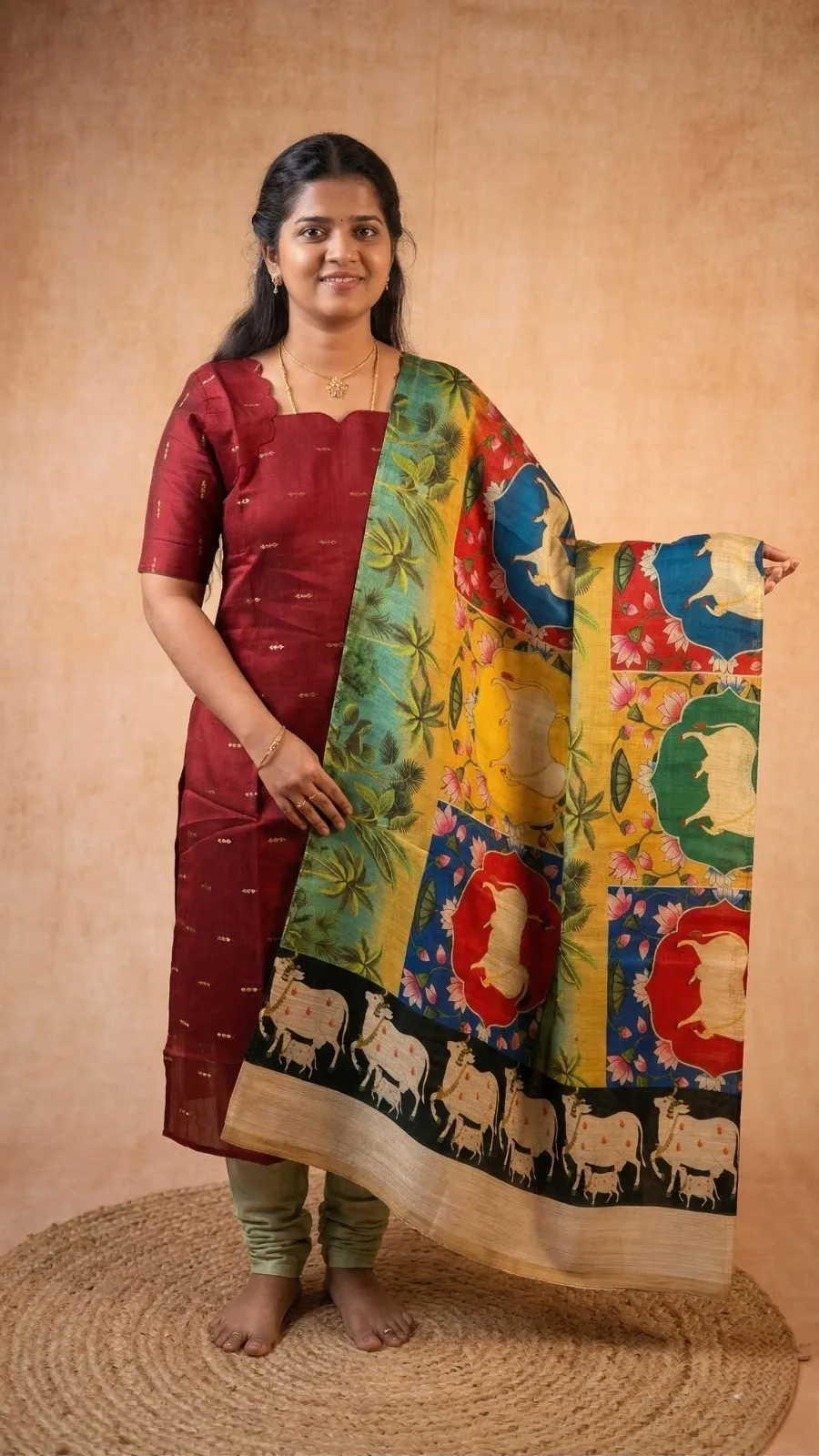 Digital printed Dupatta Only