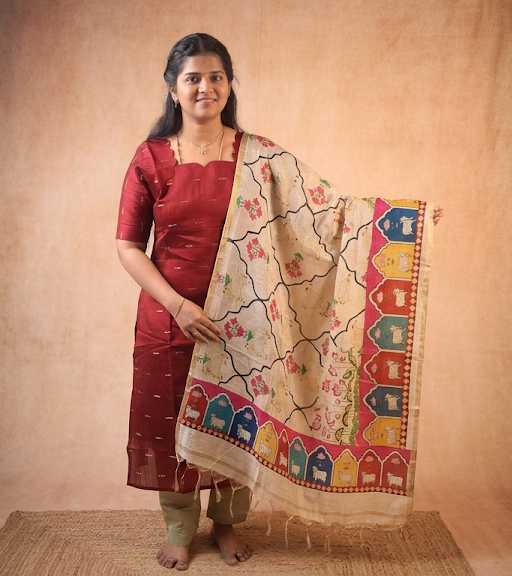 Digital printed Dupatta Only